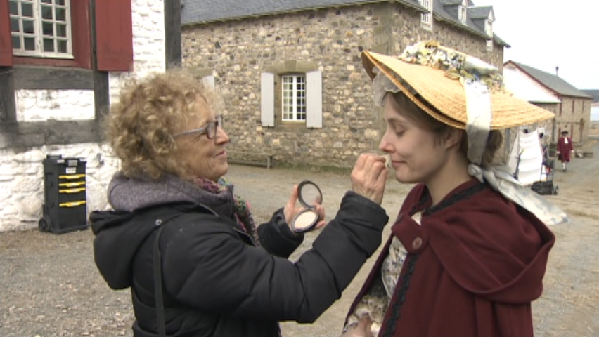 Working on The Book of Negroes in Louisbourg, Nova Scotia