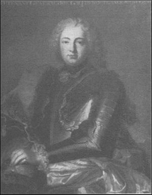 French Admiral Jean-Baptiste Louis Frédéric de La Rochefoucauld de Roye, Duc d'Anville